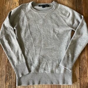 Grey French Connection crew neck sweater. Grey. Size small.